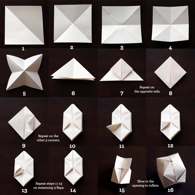 DIY: Origami Cube Lights | Spoon & Tamago
