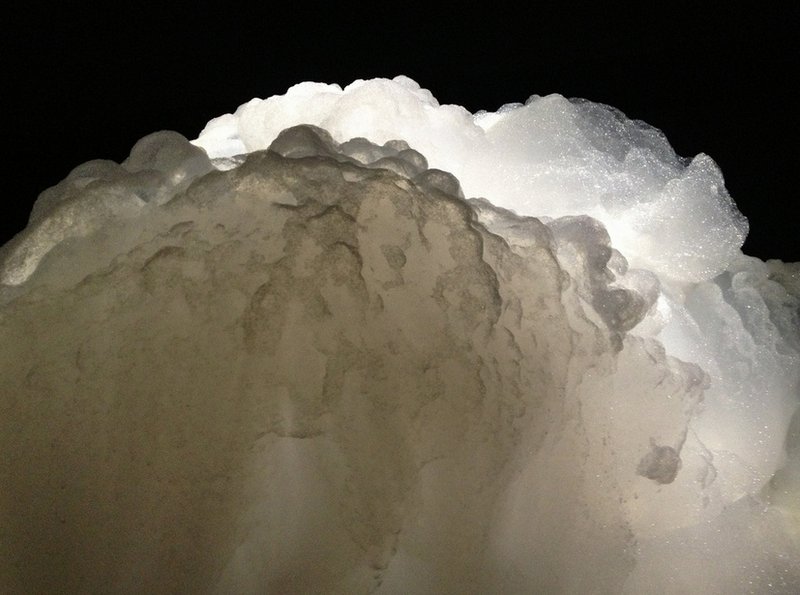 How to make art out of foam? Kohei Nawa shows you