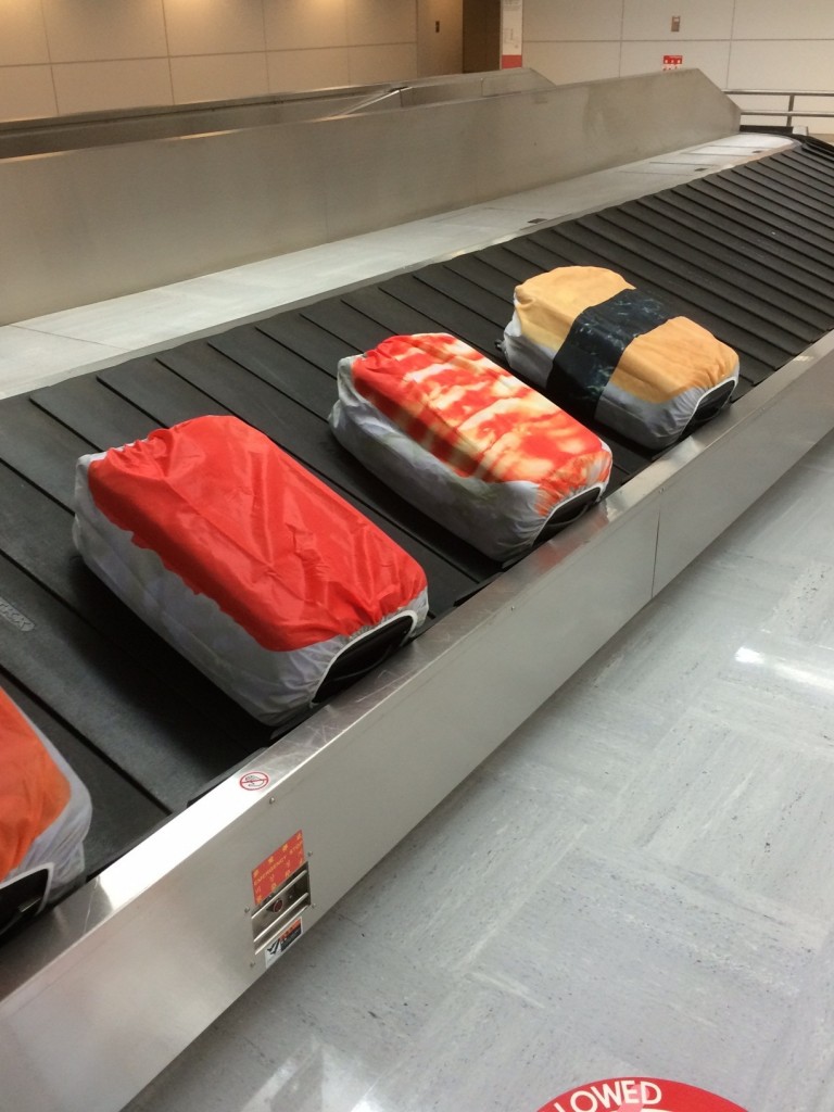 Sushi Luggage cover Thick luggage protection box travel suitcase