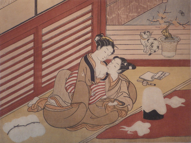 666px x 499px - Shunga: Japanese Erotic Art from the 1600s â€“ 1800s | Spoon & Tamago