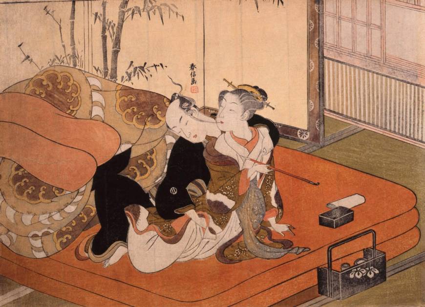 870px x 628px - Shunga: Japanese Erotic Art from the 1600s â€“ 1800s | Spoon & Tamago