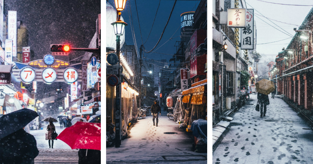 Photographs of a Snowy Tokyo by Yusuke Komatsu | Spoon & Tamago