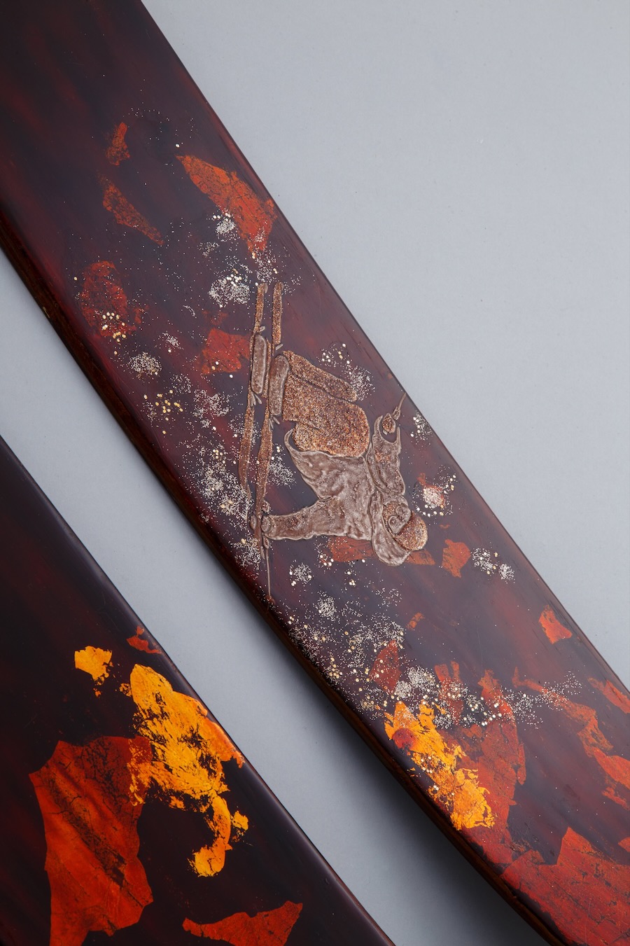 Furisode Snowboarder Sumire Morino Creates Urushi Snowboarding