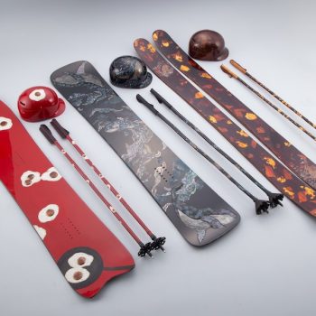 Furisode Snowboarder Sumire Morino Creates Urushi Snowboarding Gear for Graduating Thesis