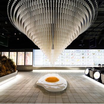A Chandelier of 28,000 Eggs and Other Scrumptious Delights Reframe our Consumption of Food