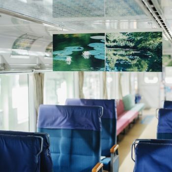 A Garden on Rails: Mitone Design Transforms Train Car into Monet Museum