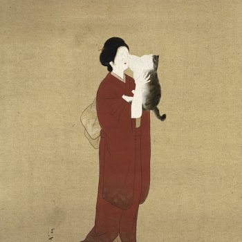 Meet the Artist Creating Humorous, Nihonga-Style Images of Daily Life with Their Rescue Cat