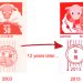 2003 and 2015 new years stamp